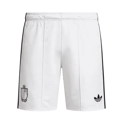 Belgique Extérieur Short - Coupe du Monde 2026 Blanc