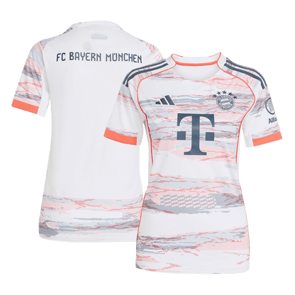 Femme Munich Extérieur Maillot 2025/26 Blanc