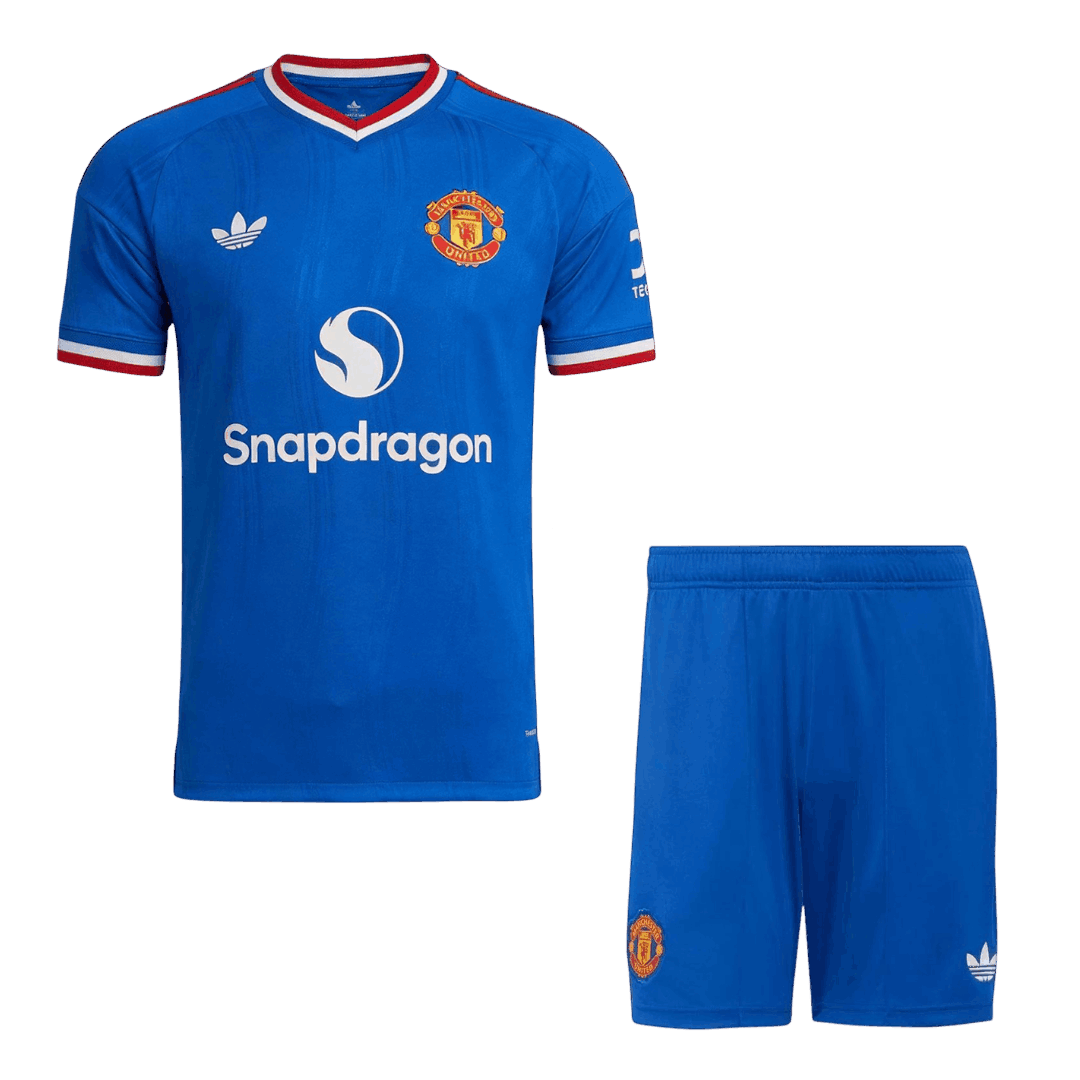 Manchester United Extérieur Maillot Kit 2026/27 Bleu