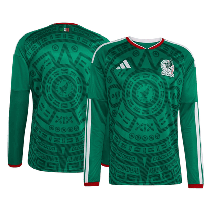Mexique Domicile Maillot Manches Longues - Coupe du Monde 2026 Vert