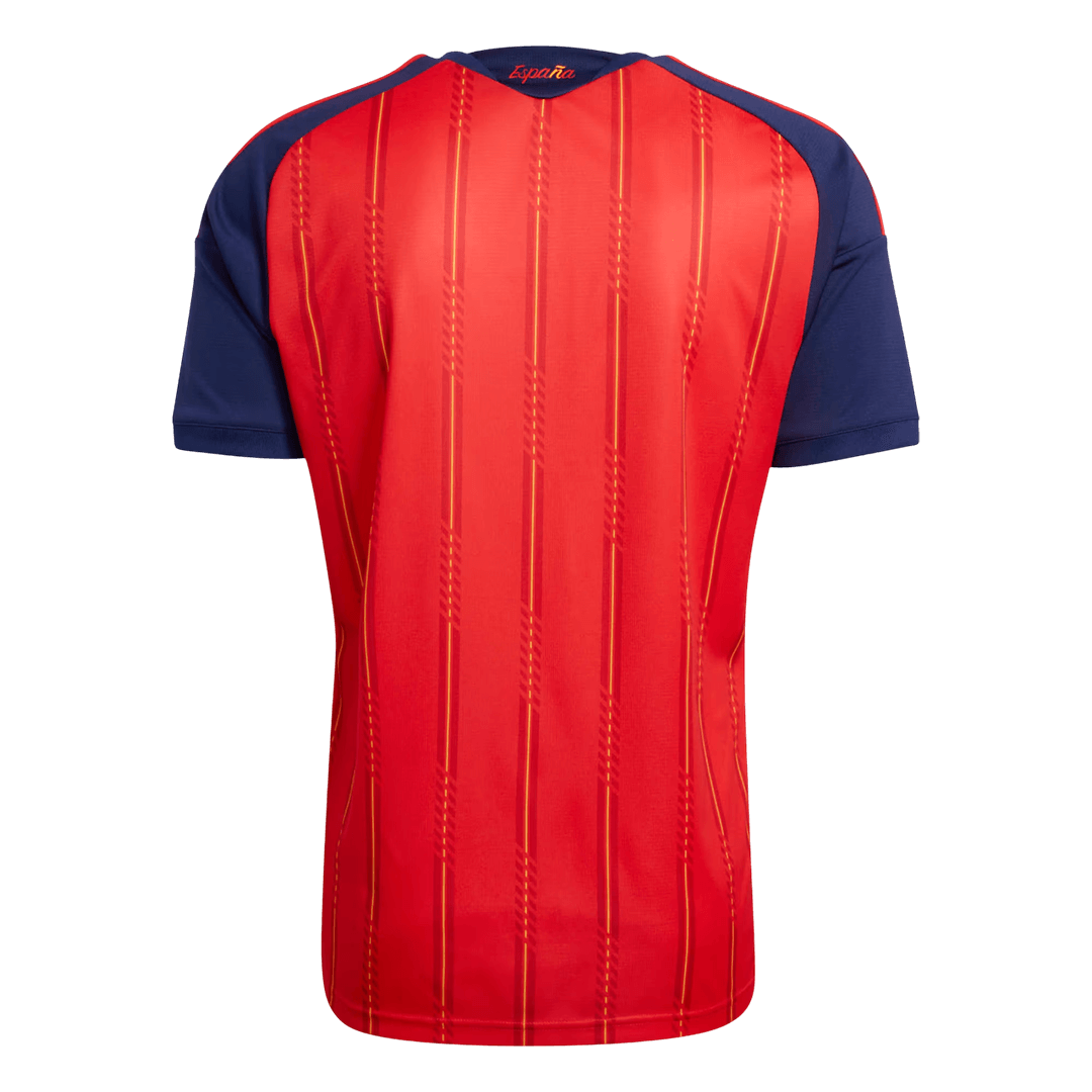 Espagne Domicile Maillot 2 Stars - Champion Edition Coupe du Monde 2026 Rouge