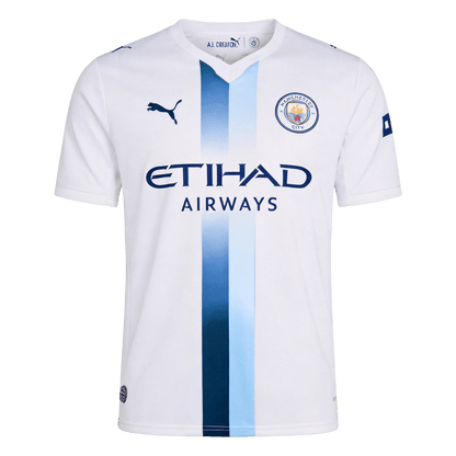 DOKU #11 Manchester City Third Maillot 2026/27 Blanc - UCL