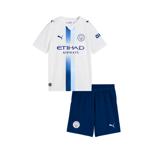 Manchester City Third Maillot Kit 2026/27 Enfant Blanc