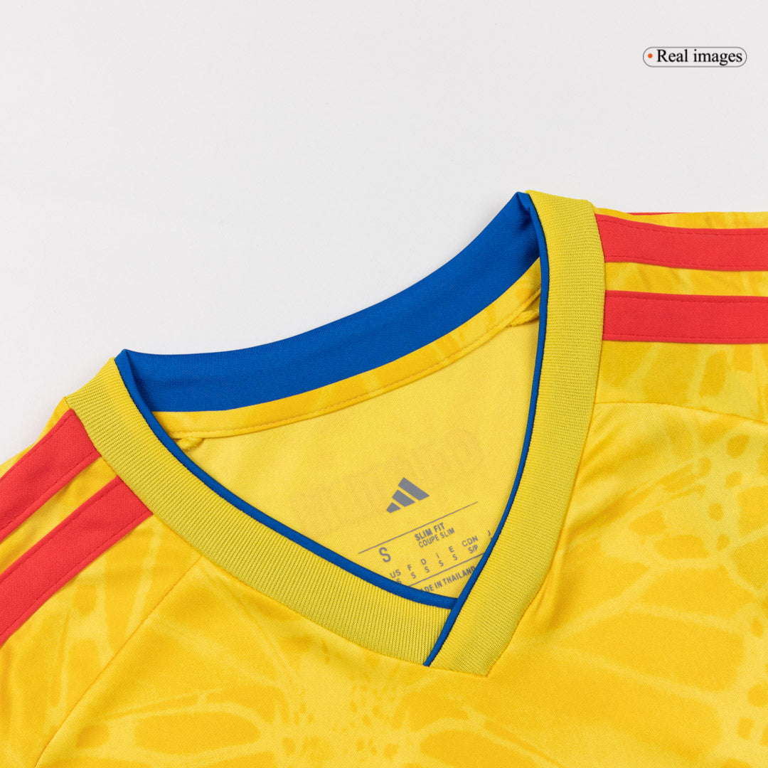 Colombie Domicile Maillot Coupe du Monde 2026 Jaune Grande Taille