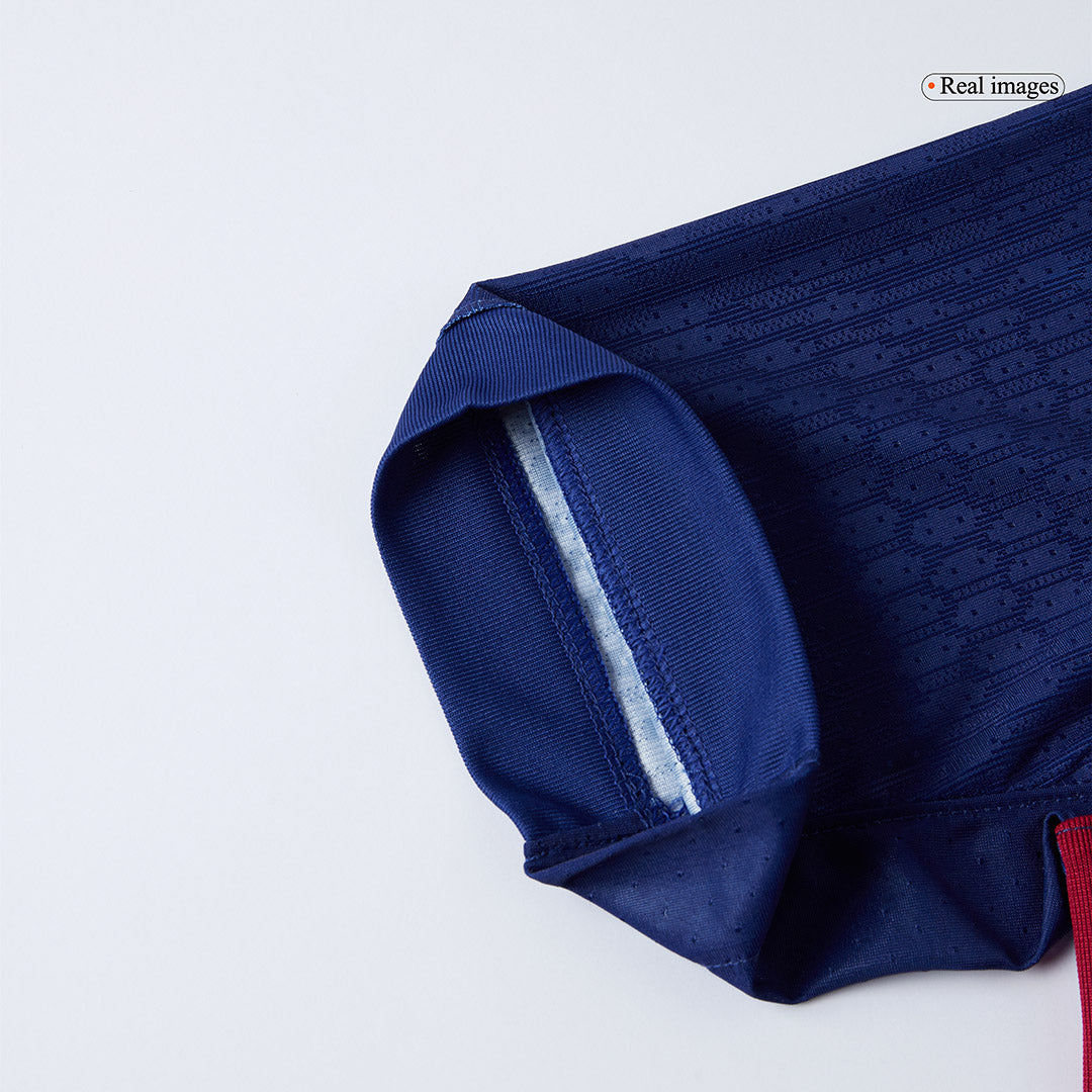F.DE JONG #21 Barcelone Domicile Maillot 2025/26 Authentique - UCL
