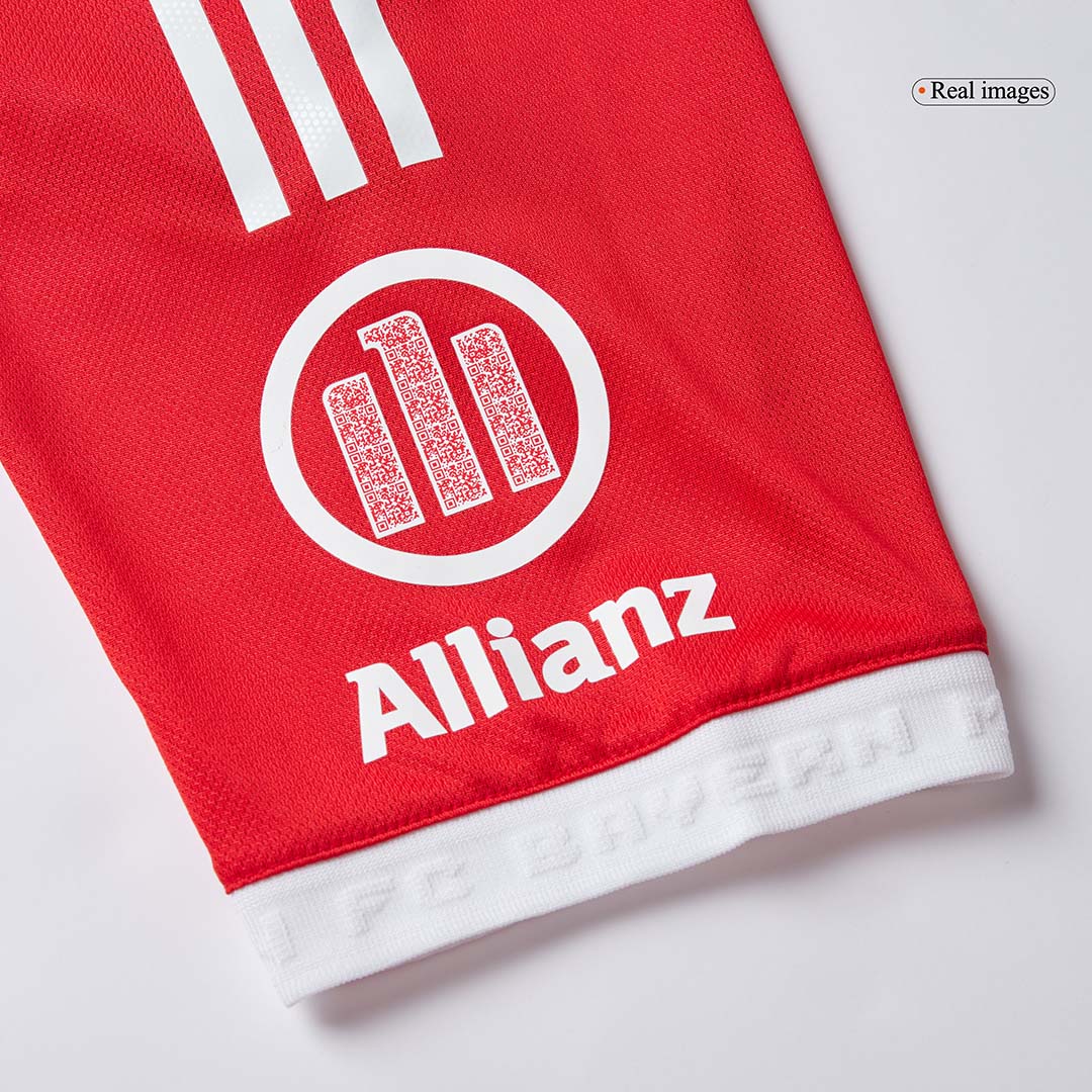 Munich Domicile Maillot 2025/26 Rouge Joueur Grande Taille