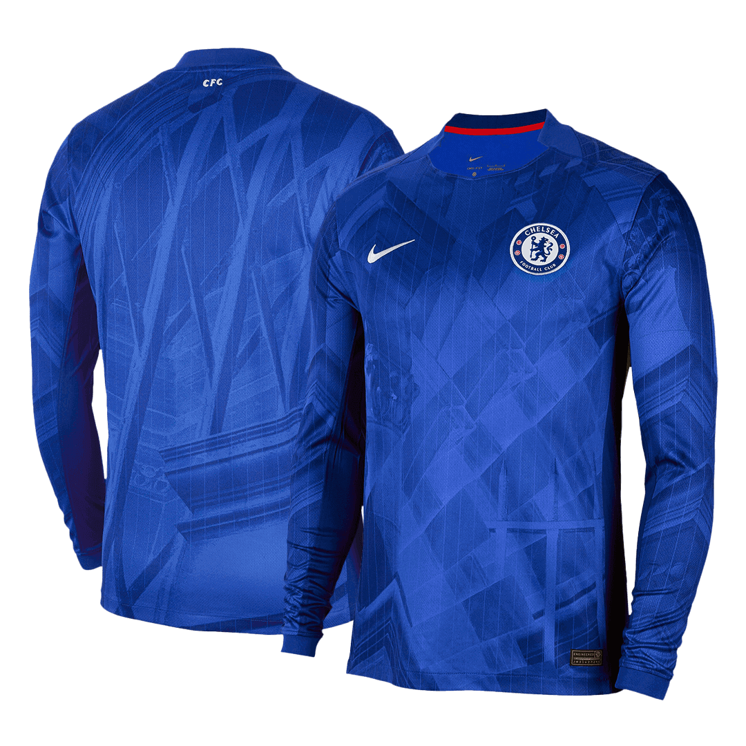 Chelsea Domicile Maillot Manches Longues 2025/26