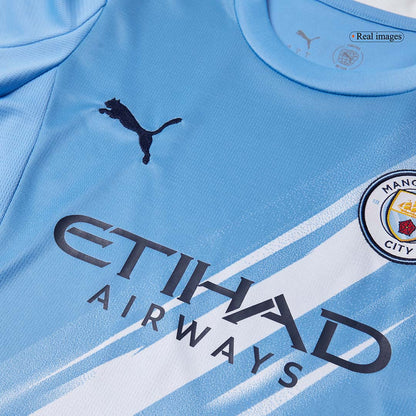 Femme Manchester City Domicile Maillot 2025/26 Bleu