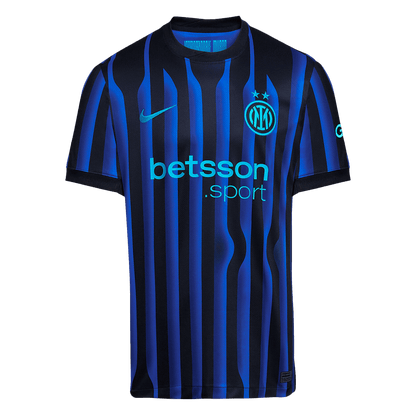 DUMFRIES #2 Inter Milan Domicile Maillot 2025/26 Blue&Black