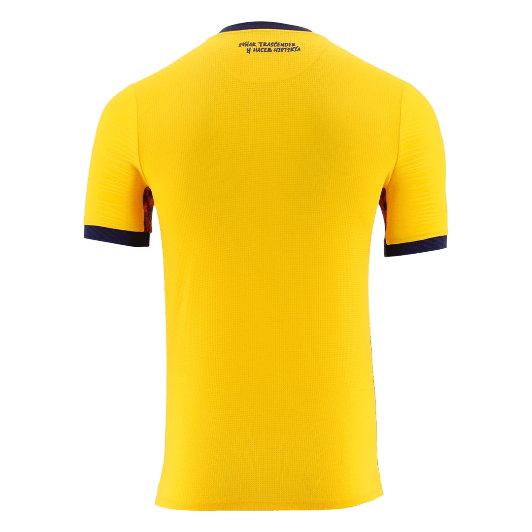 Équateur Domicile Maillot - Coupe du Monde 2026 Jaune Grande Taille