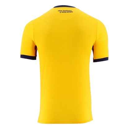 Équateur Domicile Maillot - Coupe du Monde 2026 Jaune Grande Taille