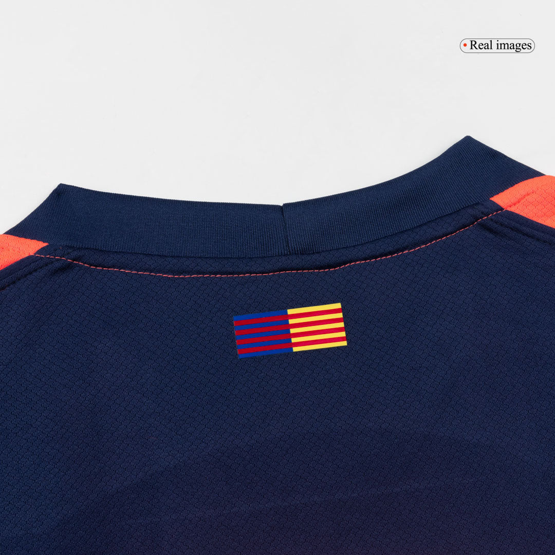 RAPHINHA #11 Barcelone Third Maillot 2025/26 Orange - UCL