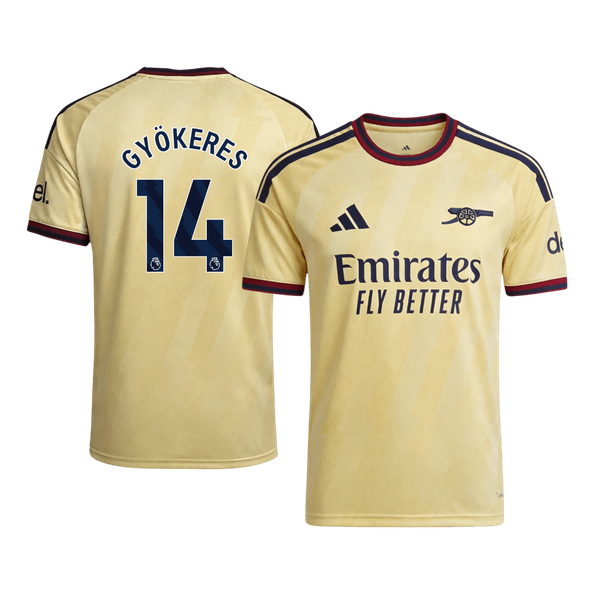 GYÖKERES #14 Arsenal Third Maillot 2026/27 Jaune