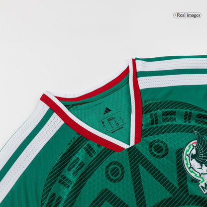 Raúl #9 Mexique Domicile Maillot - Coupe du Monde 2026 Vert Joueur