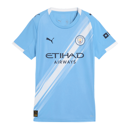 Femme Manchester City Domicile Maillot 2025/26 Bleu