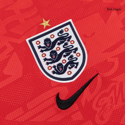 RICE #4 Angleterre Extérieur Maillot - Coupe du Monde 2026 Rouge