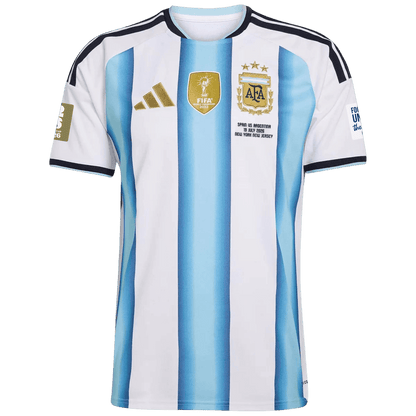 Argentine Domicile Maillot - Coupe du Monde 2026 Blue&White FIFA World Cup 2026 Final Match Edition (With Patches)