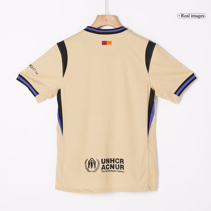 GAVI #6 Barcelone Extérieur Maillot 2025/26 Jaune - UCL