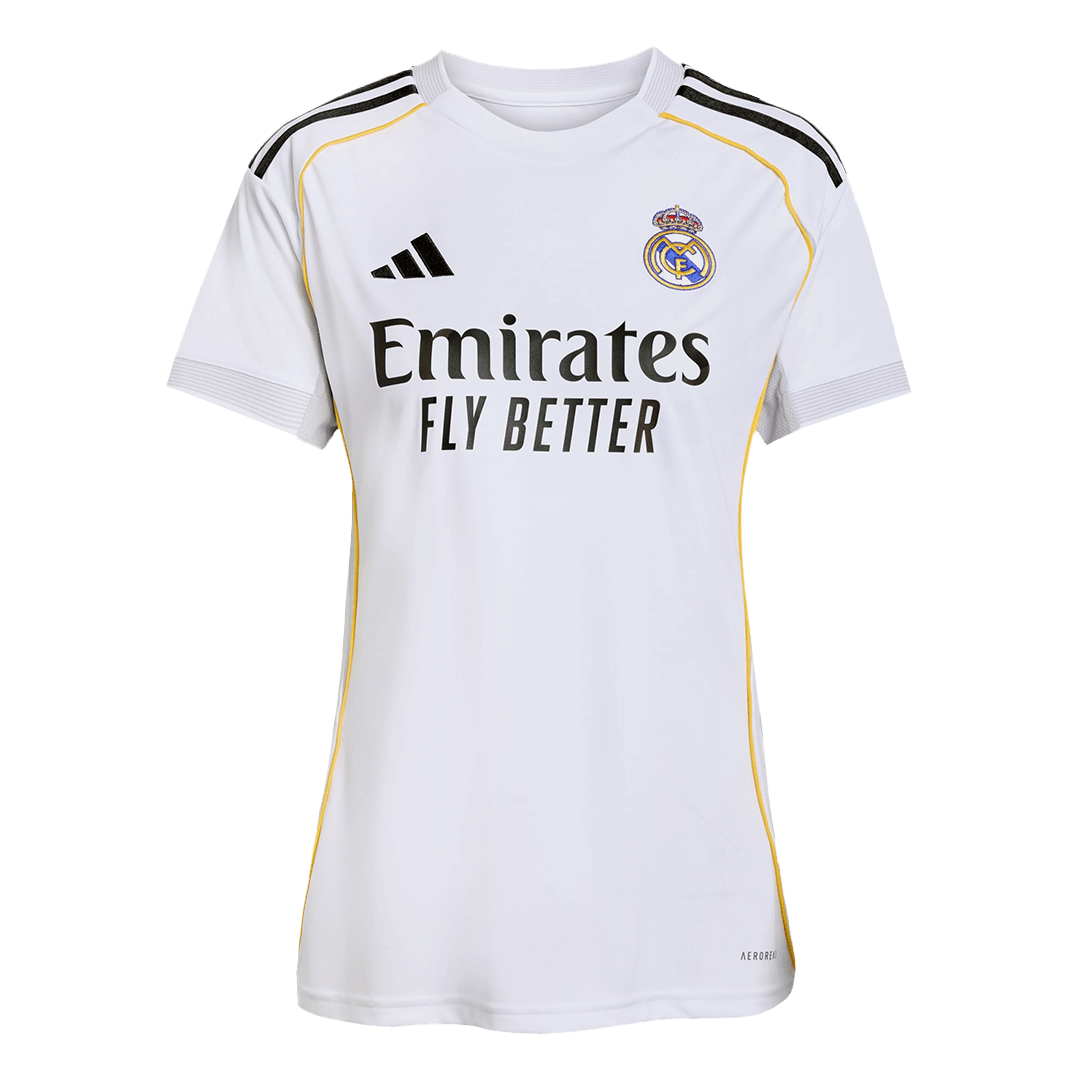 Femme Real Madrid Domicile Maillot 2025/26 Blanc