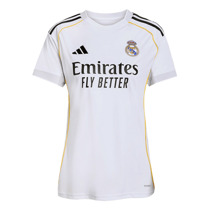 Femme Real Madrid Domicile Maillot 2025/26 Blanc