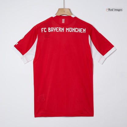 Munich Domicile Maillot 2025/26 Rouge Joueur Grande Taille