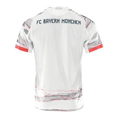 Munich Extérieur Maillot 2025/26 Blanc Joueur Grande Taille