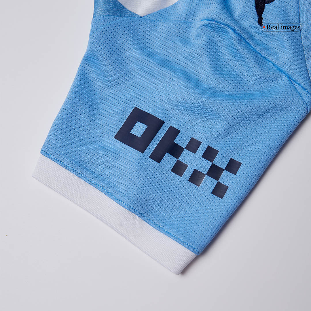 Femme Manchester City Domicile Maillot 2025/26 Bleu