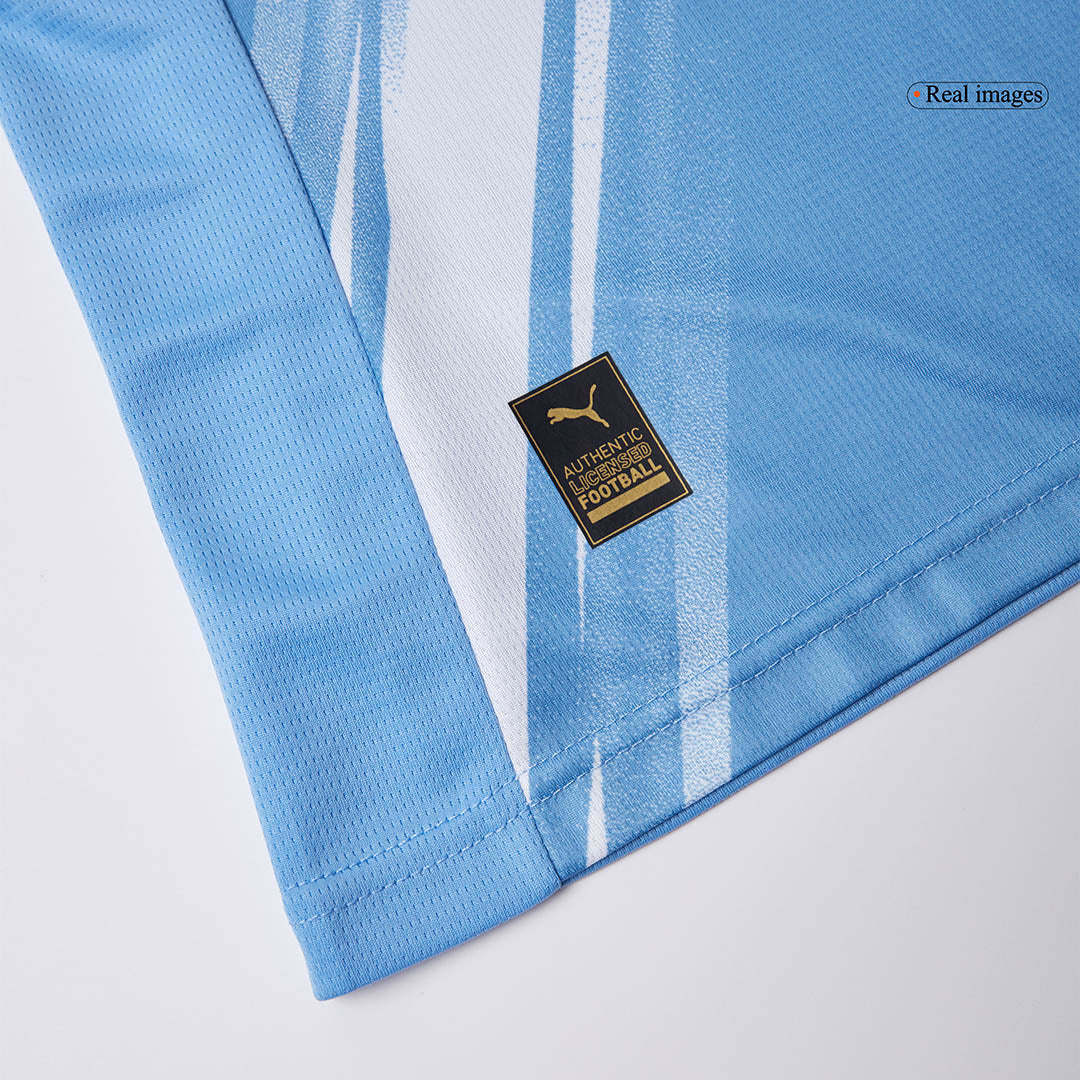 Femme Manchester City Domicile Maillot 2025/26 Bleu