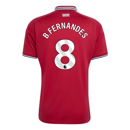 B.FERNANDES #8 Manchester United Domicile Maillot 2026/27 Rouge