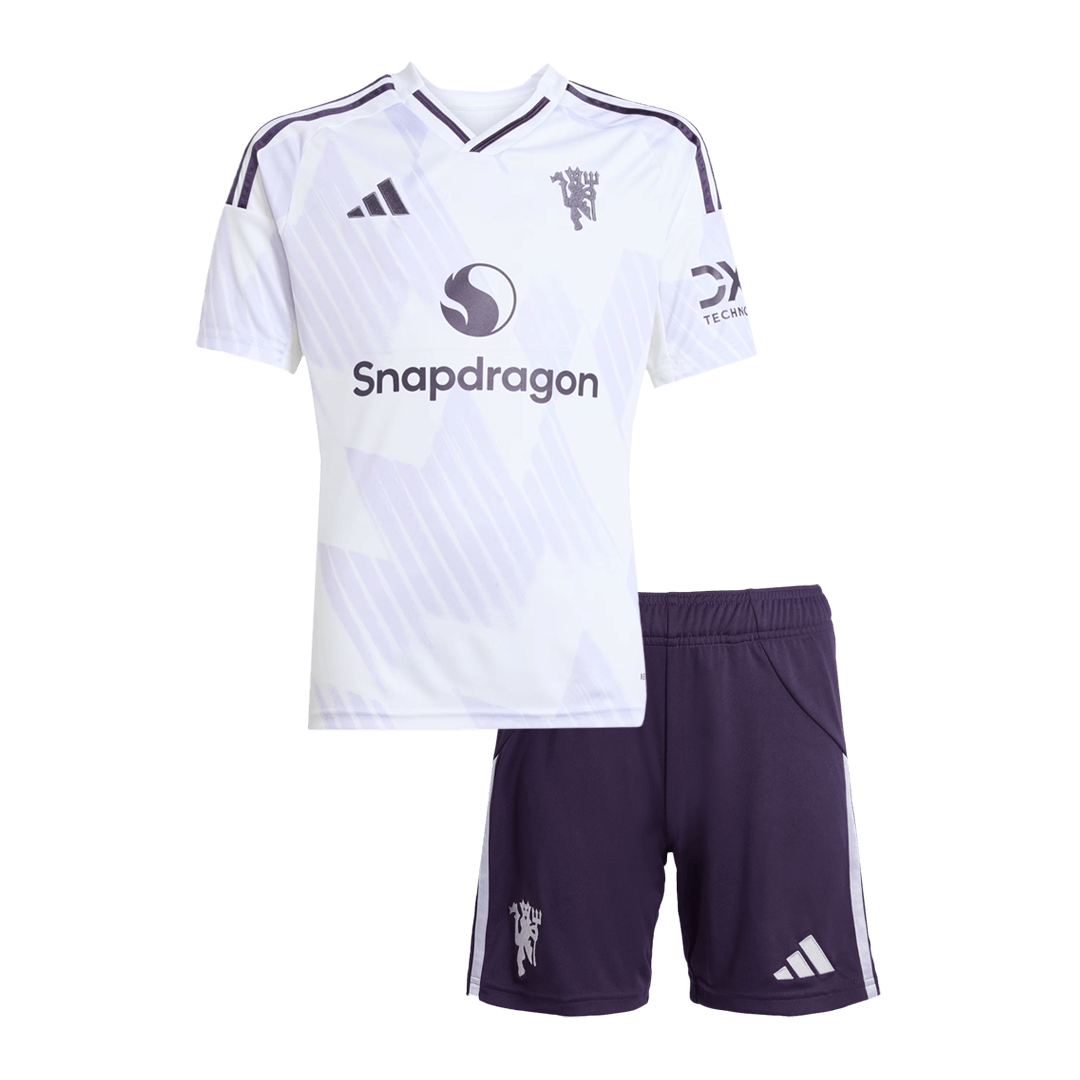 Manchester United Extérieur Maillot Kit 2025/26 Junior
