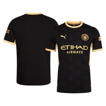 Manchester City Extérieur Maillot 2026/27 Noir Joueur