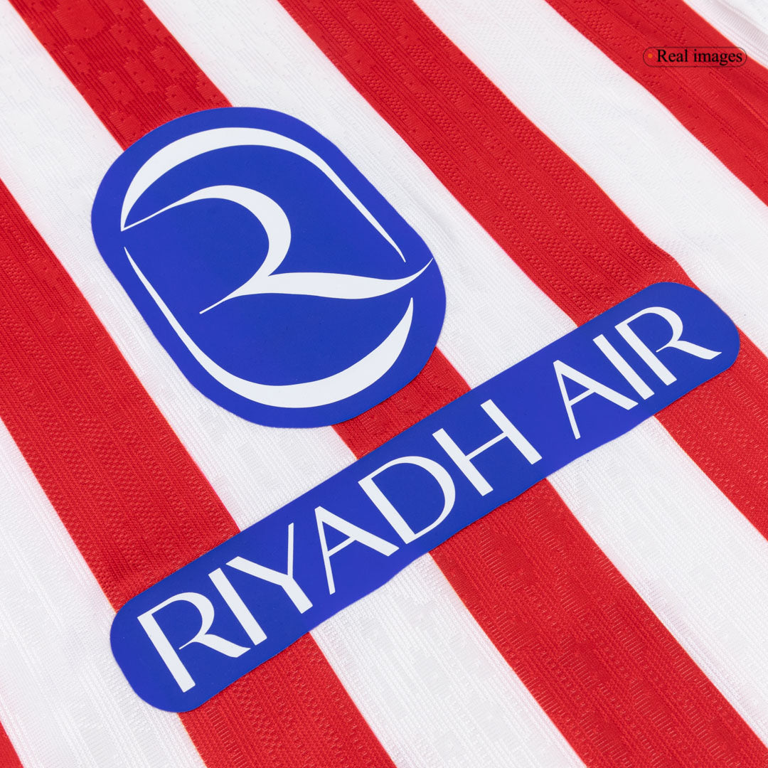 SØRLOTH #9 Atlético Domicile Maillot 2025/26 Rouge&Blanc Joueur