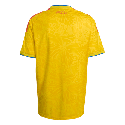 Colombie Domicile Maillot Coupe du Monde 2026 Jaune Grande Taille