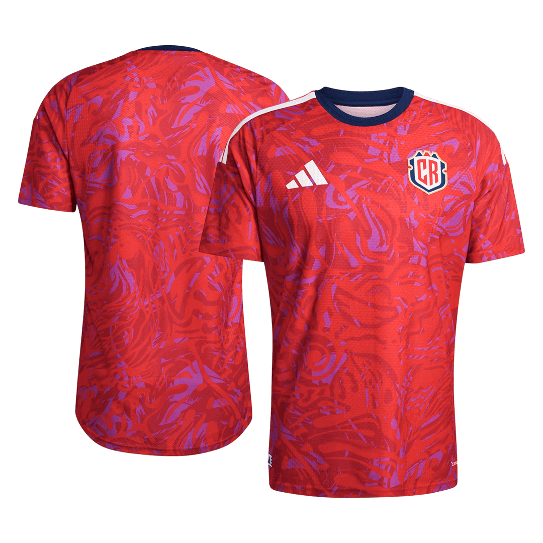 Costa Rica Domicile Maillot - Coupe du Monde 2026 Rouge Joueur