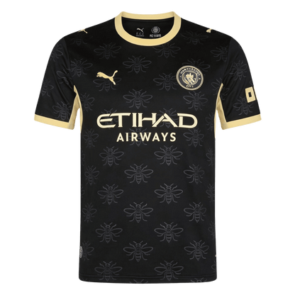 Manchester City Extérieur Maillot 2026/27 Noir
