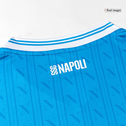 LUKAKU #9 Naples Domicile Maillot 2025/26 Bleu