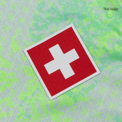 Suisse Extérieur Maillot - Coupe du Monde 2026 Vert Joueur