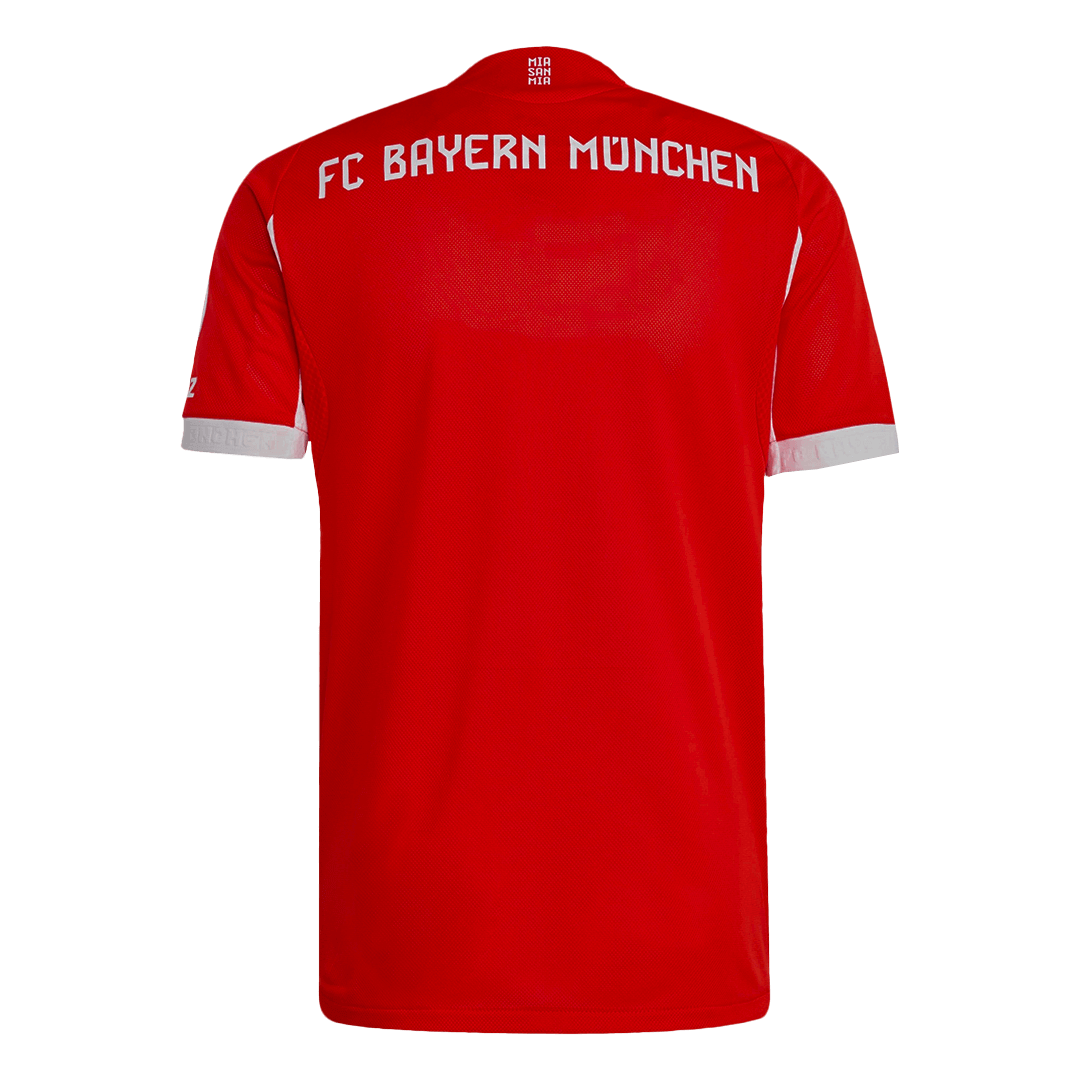 Munich Domicile Maillot 2025/26 Rouge Joueur Grande Taille