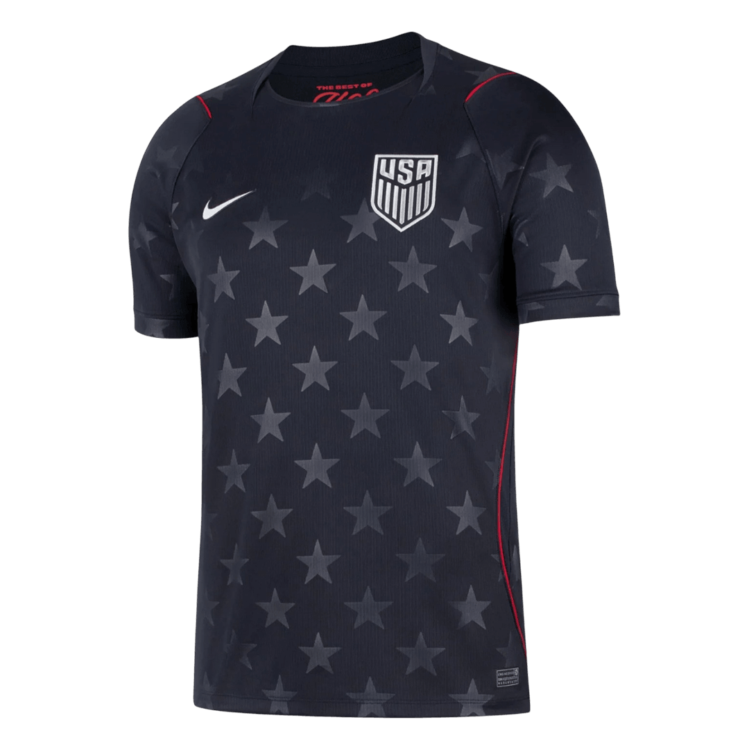 États-Unis Extérieur Maillot - Coupe du Monde 2026 Noir Grande Taille