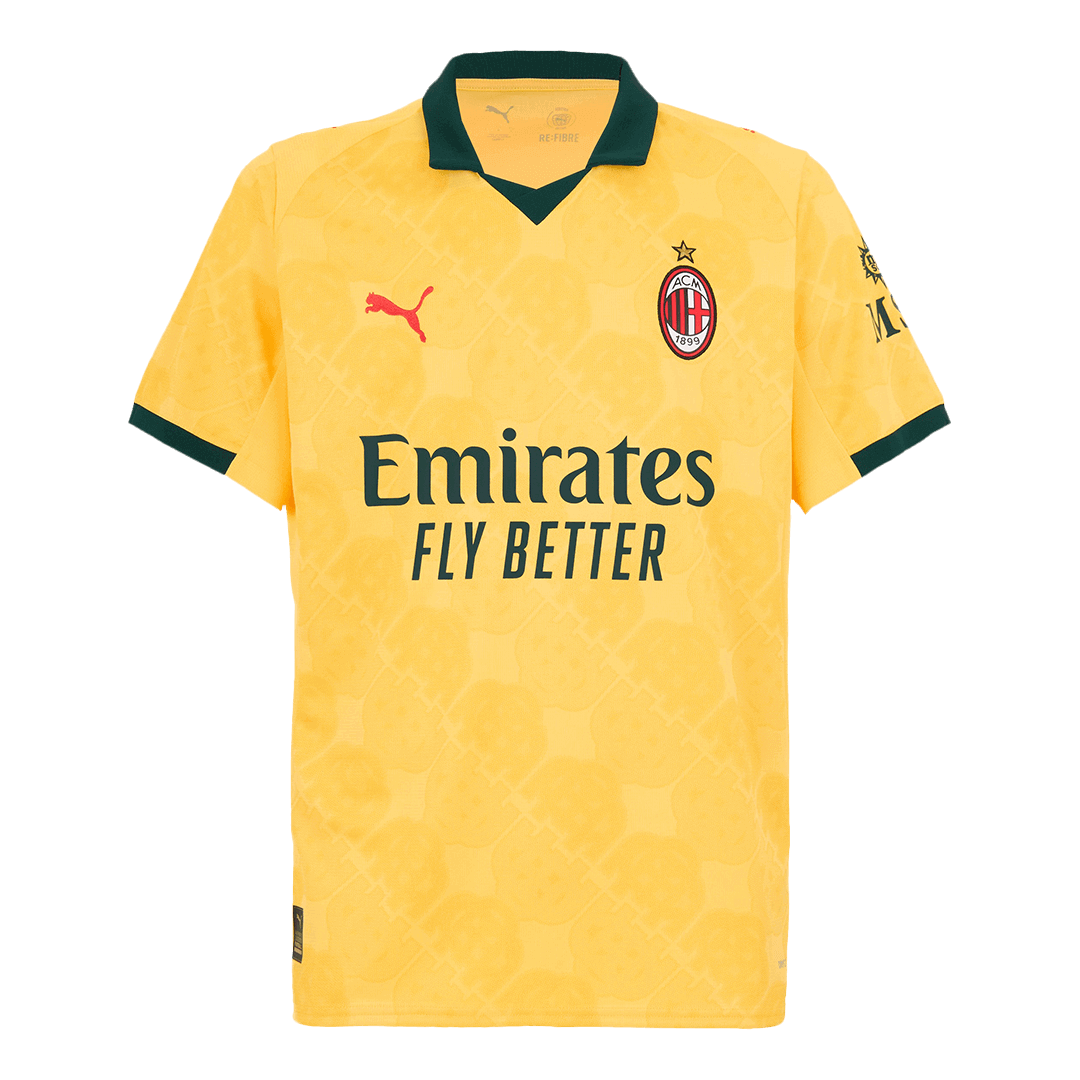 FOFANA #19 AC Milan Third Maillot 2025/26 Jaune
