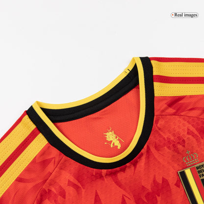 DE BRUYNE #7 Belgique Domicile Maillot - Coupe du Monde 2026 Rouge Joueur