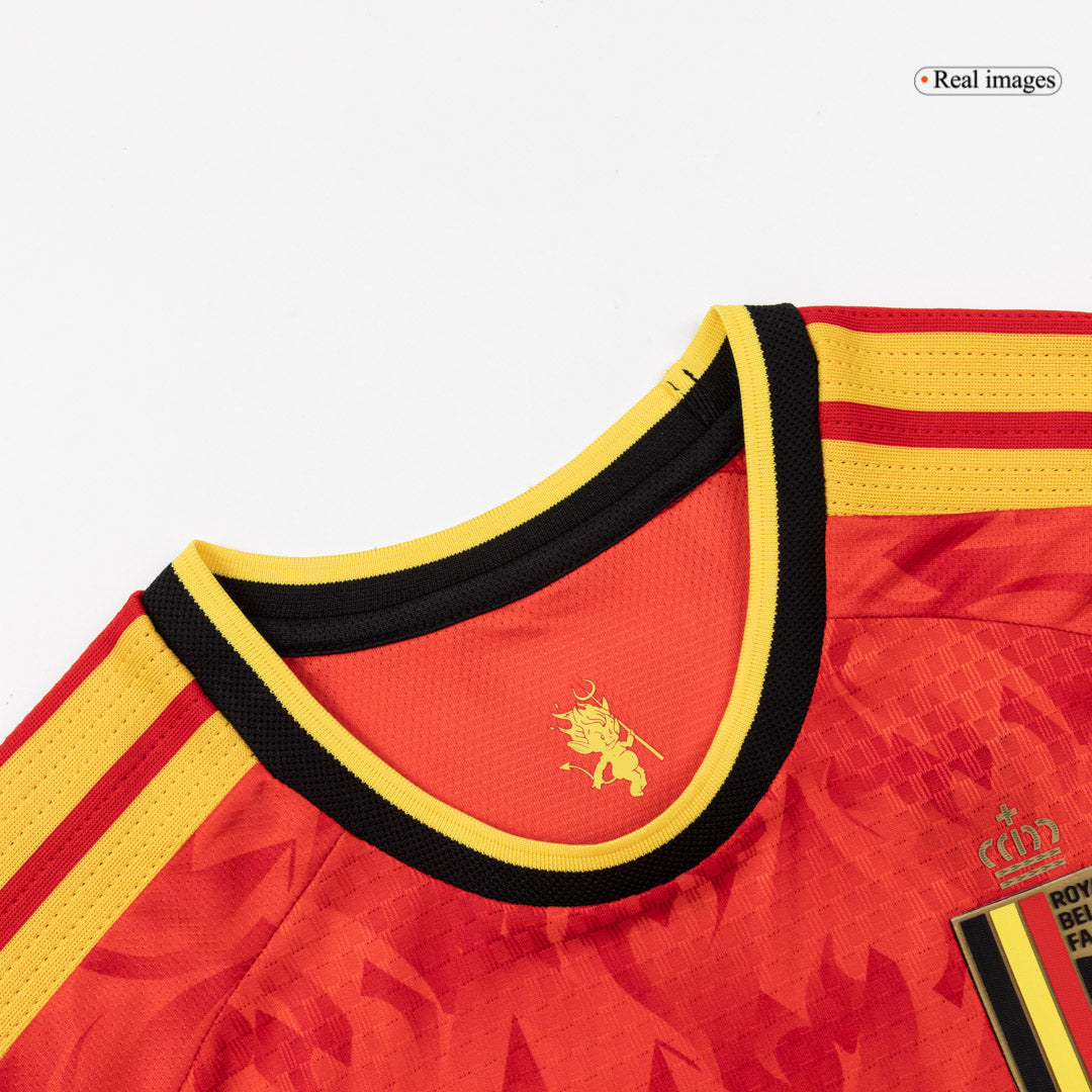 LUKAKU #9 Belgique Domicile Maillot - Coupe du Monde 2026 Rouge Joueur
