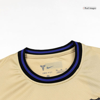 Barcelone Extérieur Maillot Kit 2025/26 Junior Jaune&Noir