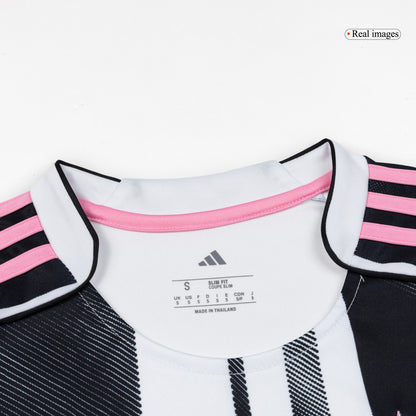 Femme Juventus Domicile Maillot 2025/26 Noir&Blanc