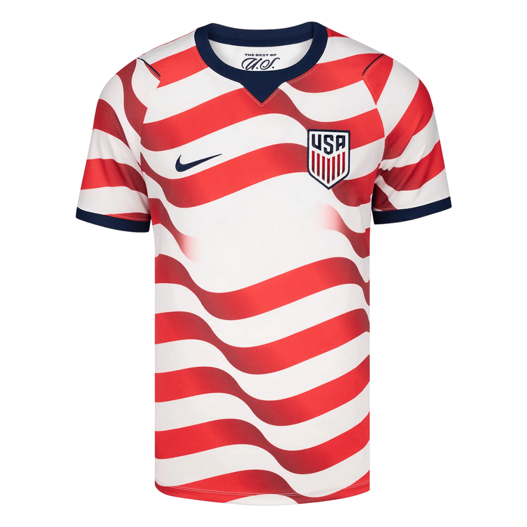États-Unis Domicile Maillot - Coupe du Monde 2026 Rouge&Blanc