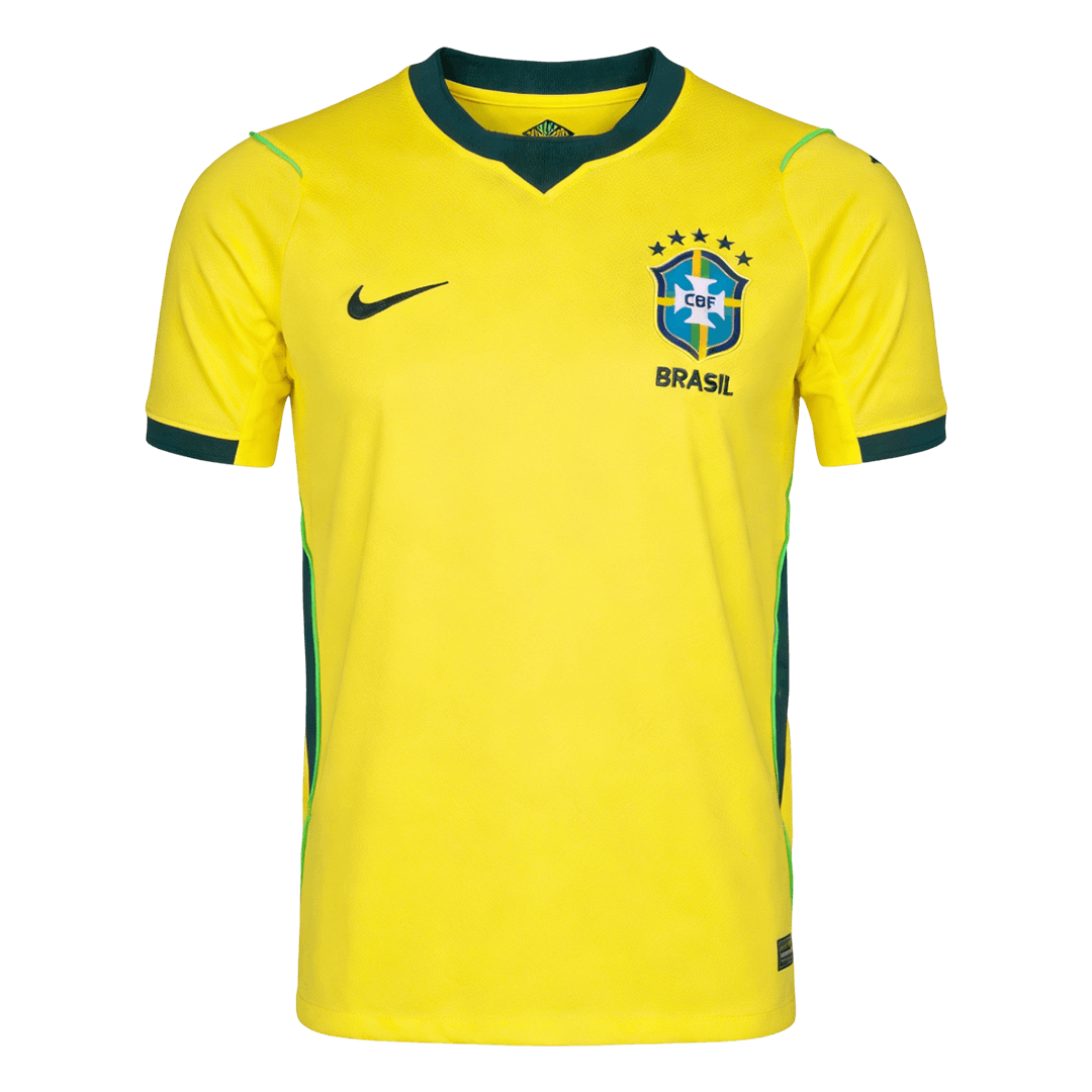 Brésil Domicile Maillot - Coupe du Monde 2026 Jaune Grande Taille