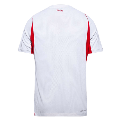 Turquie Extérieur Maillot - Coupe du Monde 2026 Blanc Joueur