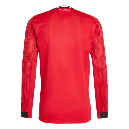 Manchester United Domicile Maillot Manches Longues 2025/26
