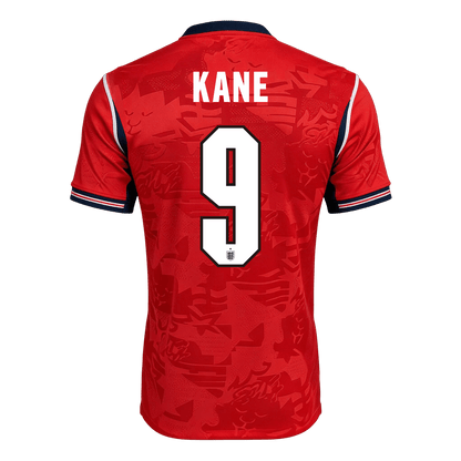 KANE #9 Angleterre Extérieur Maillot - Coupe du Monde 2026 Rouge Joueur