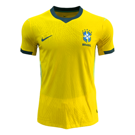 Brésil Domicile Maillot Coupe du Monde 2026 Jaune Joueur